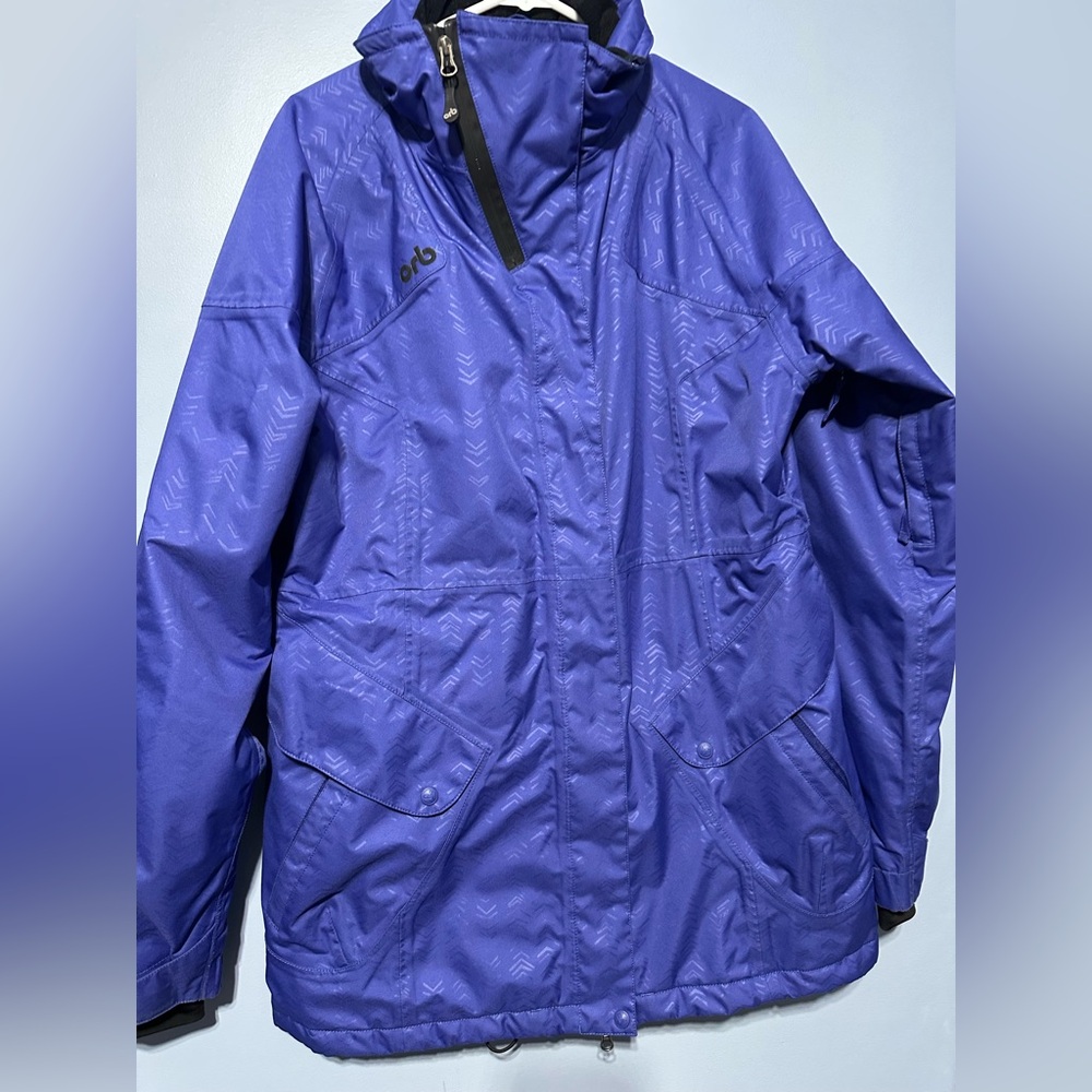 Orb Women's Marilyn Purple Ski Jacket XL
